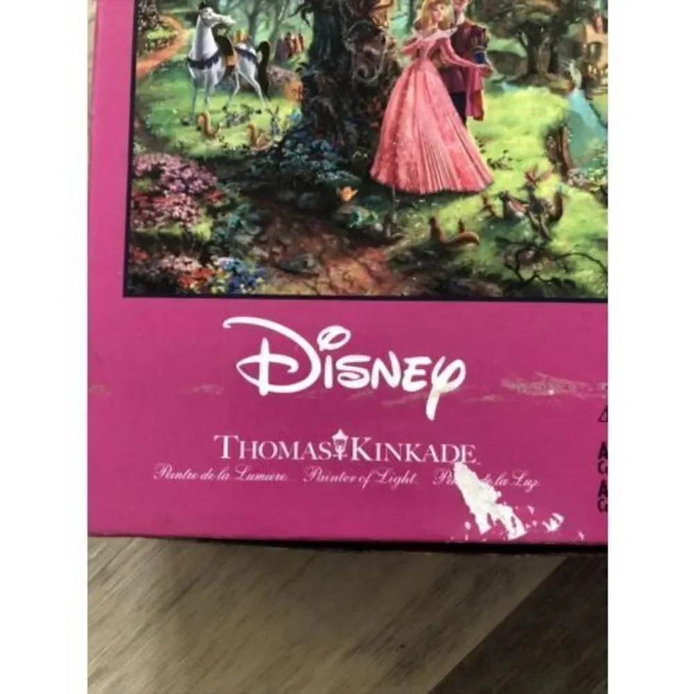 Disney Ceaco Thomas Kinkade Sleeping Beauty Puzzle 500 Piece Puzzle